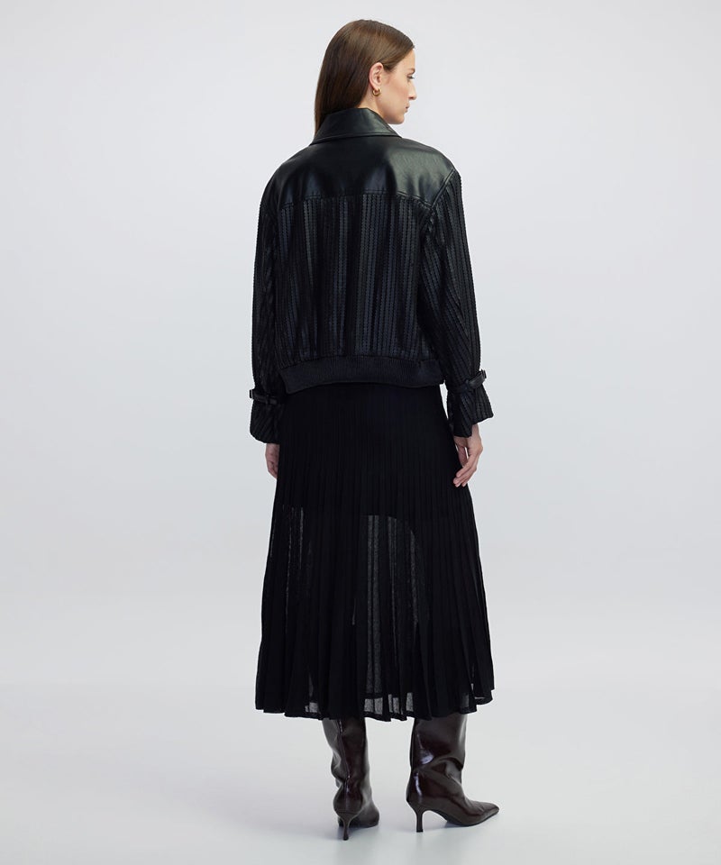 Ipekyol Contrast Textured Coat - Image 5